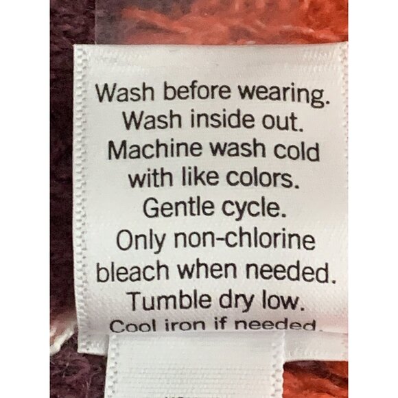 SO Womens Multicolored Striped Ribbed Knit Winter Sweater Medium - Picture 13 of 13